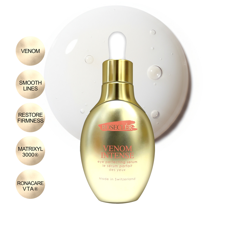 蛇肽亮眼精華露| ROSECLÉR®瑞可萊兒瑞士奢華純淨護膚