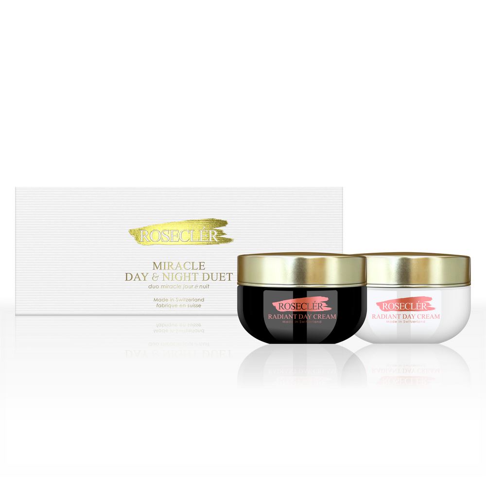 Miracle Day & Night Duet | ROSECLÉR Luxurious Swiss Clean Skincare